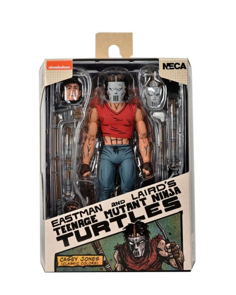 Tartarughe Ninja (Mirage Comics) Figura Casey Jones in camicia rossa 18 cm