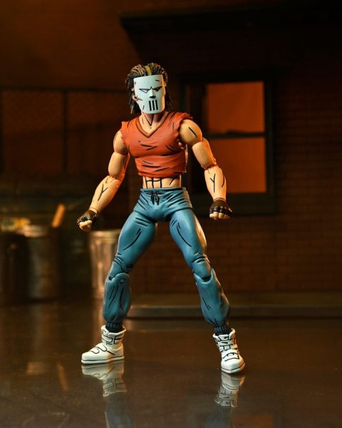 Tartarughe Ninja (Mirage Comics) Figura Casey Jones in camicia rossa 18 cm