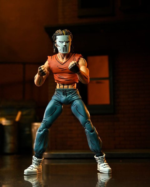Tartarughe Ninja (Mirage Comics) Figura Casey Jones in camicia rossa 18 cm
