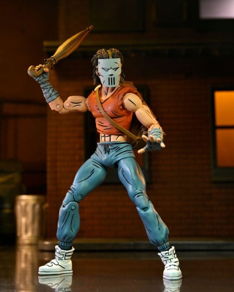 Tartarughe Ninja (Mirage Comics) Figura Casey Jones in camicia rossa 18 cm