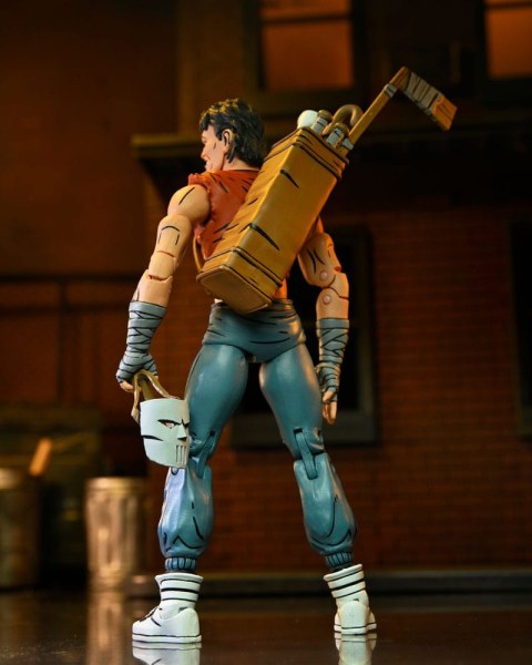 Tartarughe Ninja (Mirage Comics) Figura Casey Jones in camicia rossa 18 cm