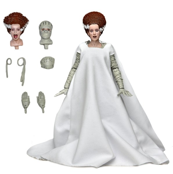 Figurina Universal Monsters L'ultima sposa di Frankenstein (colore) 18 cm