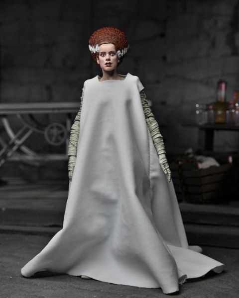 Figurina Universal Monsters L'ultima sposa di Frankenstein (colore) 18 cm