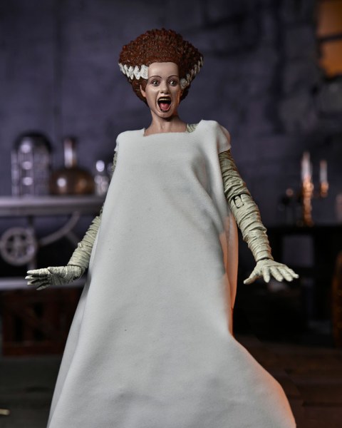 Figurina Universal Monsters L'ultima sposa di Frankenstein (colore) 18 cm