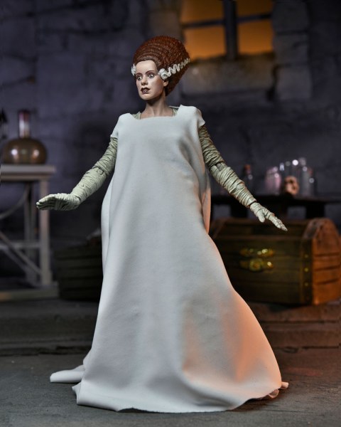 Figurina Universal Monsters L'ultima sposa di Frankenstein (colore) 18 cm