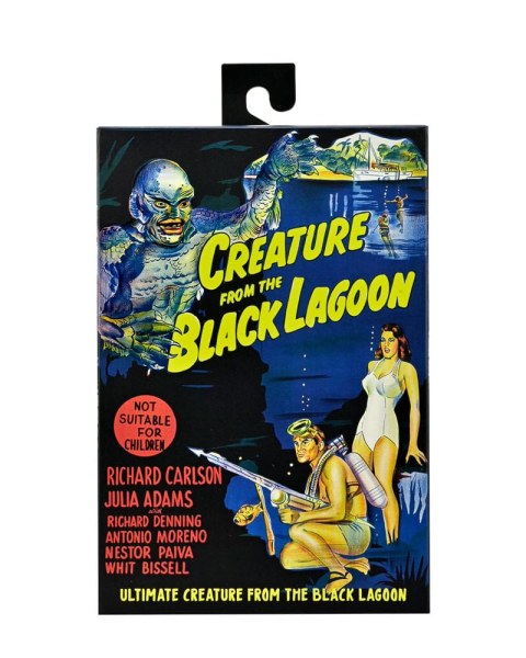 Universal Monsters Figure Ultimate Creature from the Black Lagoon (B&W) 18 cm