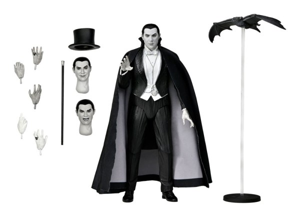 Figurina Universal Monsters Ultimate Dracula (Abbazia di Carfax) 18 cm