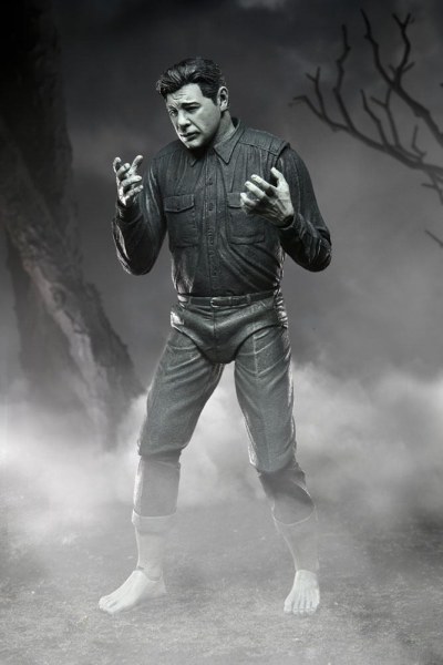 Figurina universale Monsters Ultimate The Wolf Man (bianco e nero) 18 cm