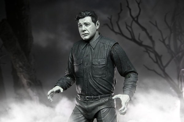 Figurina universale Monsters Ultimate The Wolf Man (bianco e nero) 18 cm