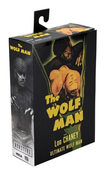 Figurina universale Monsters Ultimate The Wolf Man (bianco e nero) 18 cm