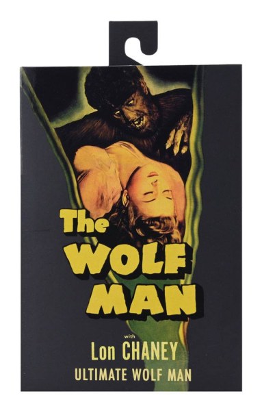 Figurina universale Monsters Ultimate The Wolf Man (bianco e nero) 18 cm