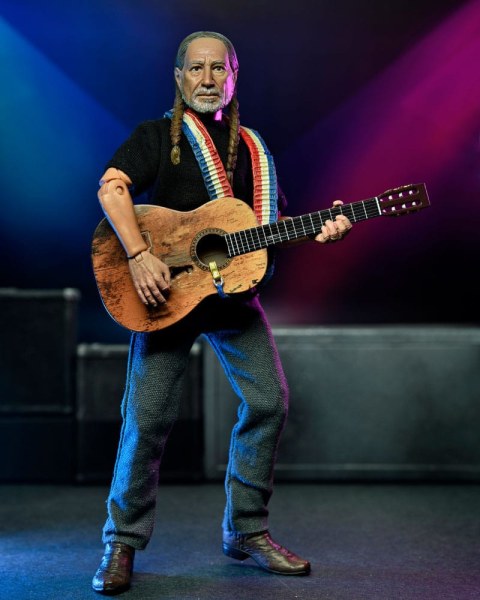 Figurina Willie Nelson vestito 20 cm