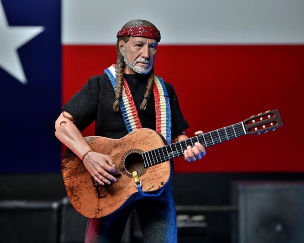 Figurina Willie Nelson vestito 20 cm