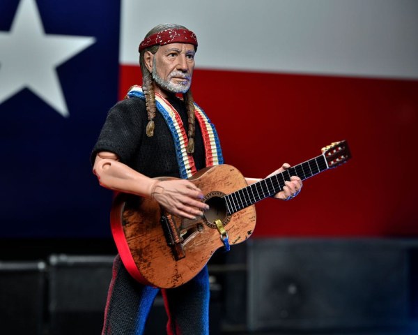 Figurina Willie Nelson vestito 20 cm
