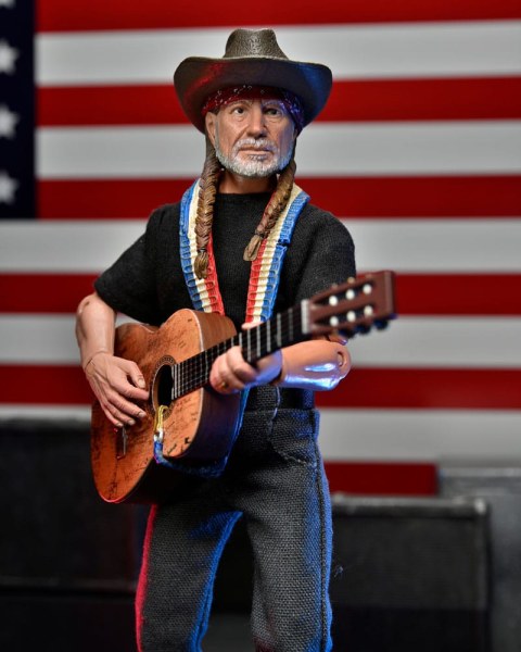 Figurina Willie Nelson vestito 20 cm