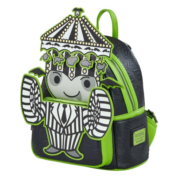 Mini Zaino Beetlejuice Gessato - Loungefly
