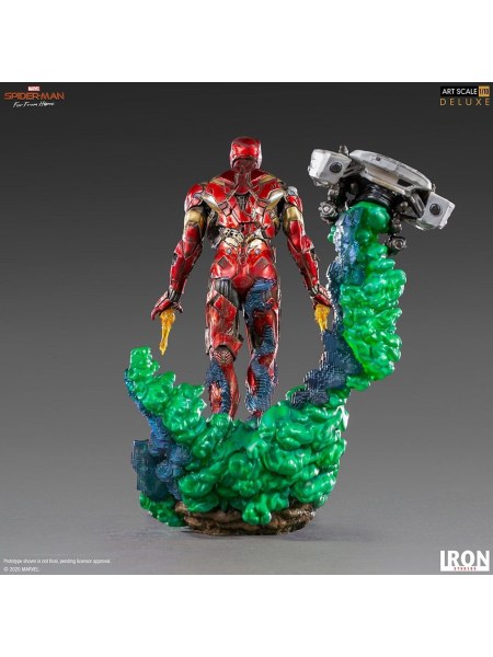 Iron Man Illusion Deluxe Spider-Man: Far From Home Art Scale - Marvel