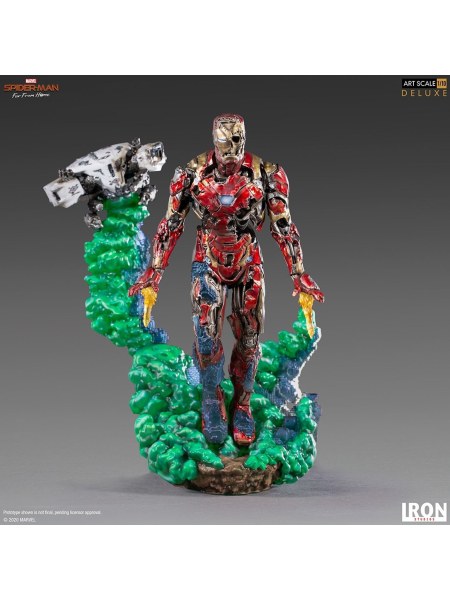 Iron Man Illusion Deluxe Spider-Man: Far From Home Art Scale - Marvel