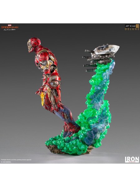 Iron Man Illusion Deluxe Spider-Man: Far From Home Art Scale - Marvel