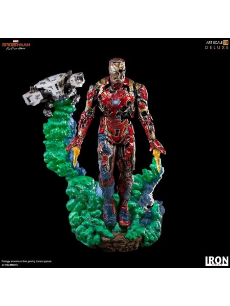 Iron Man Illusion Deluxe Spider-Man: Far From Home Art Scale - Marvel