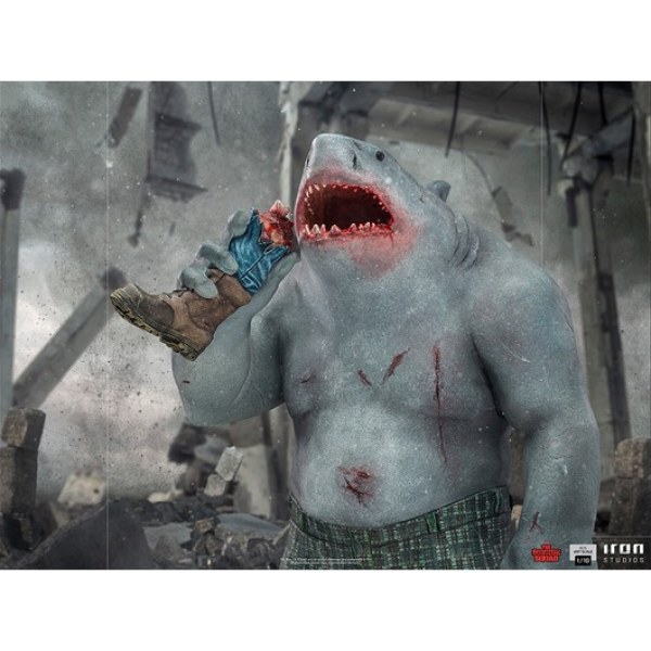THE SUICIDE SQUAD KING SHARK ART SCALE - DC COMICS