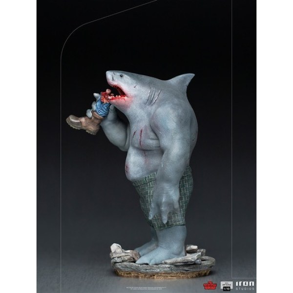 THE SUICIDE SQUAD KING SHARK ART SCALE - DC COMICS