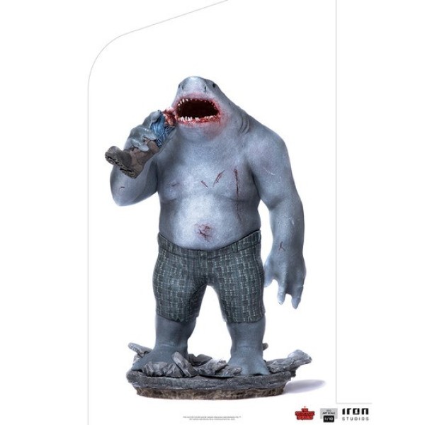 THE SUICIDE SQUAD KING SHARK ART SCALE - DC COMICS