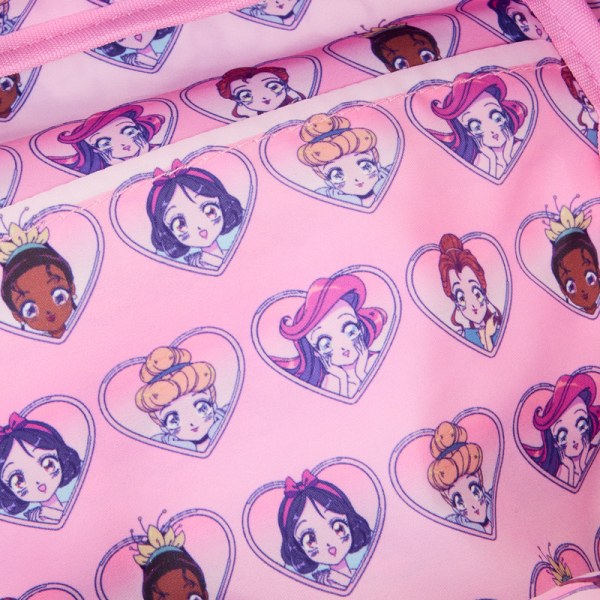 MINI ZAINO Nylon Disney Princess Stile Manga - DISNEY LOUNGEFLY