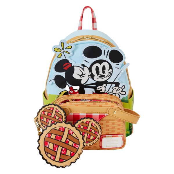 MINI ZAINO Cestino da picnic Topolino & Friends - DISNEY LOUNGEFLY