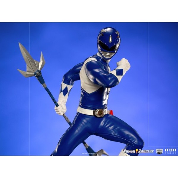 POWER RANGERS:  MIGHTY MORPHIN RANGER BLU ART SCALE - POWER RANGERS