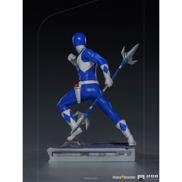POWER RANGERS:  MIGHTY MORPHIN RANGER BLU ART SCALE - POWER RANGERS