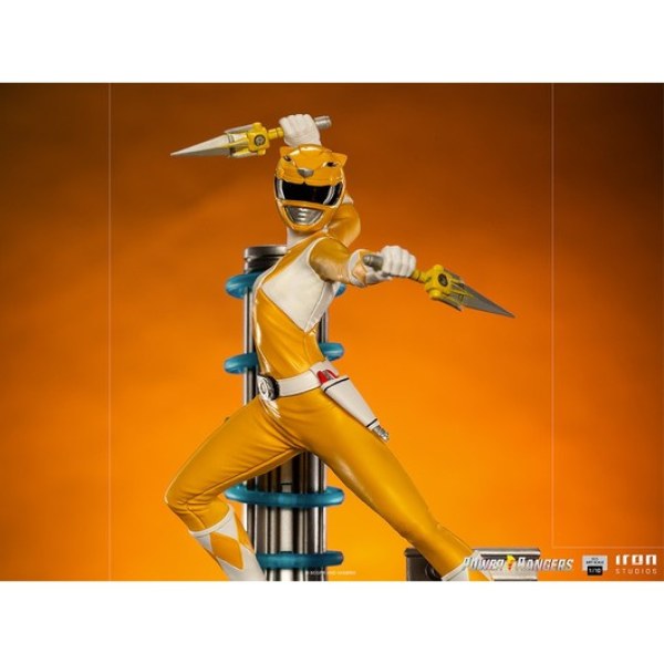 POWER RANGERS: MIGHTY MORPHIN RANGER GIALLO ART SCALE - POWER RANGERS