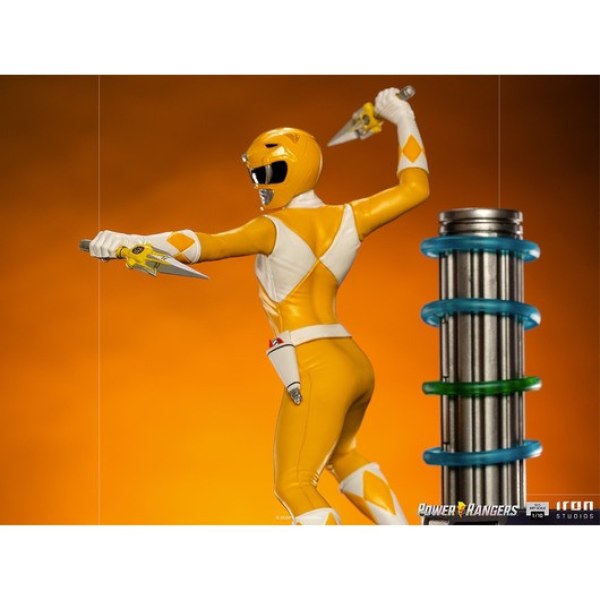 POWER RANGERS: MIGHTY MORPHIN RANGER GIALLO ART SCALE - POWER RANGERS