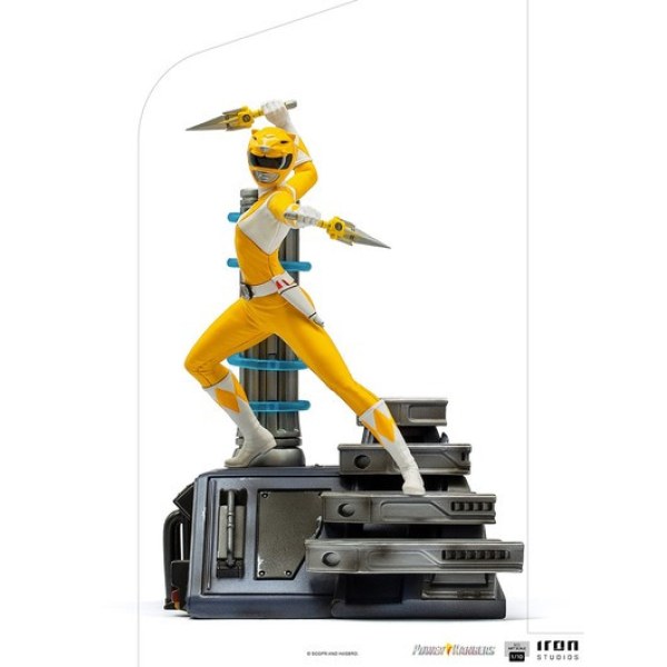 POWER RANGERS: MIGHTY MORPHIN RANGER GIALLO ART SCALE - POWER RANGERS