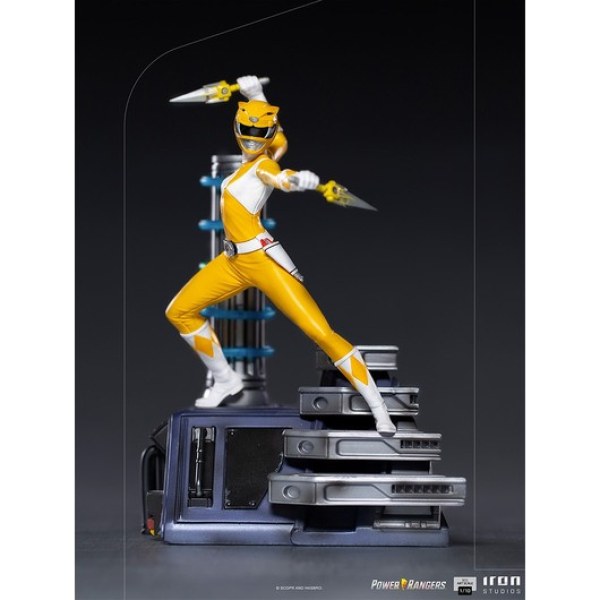 POWER RANGERS: MIGHTY MORPHIN RANGER GIALLO ART SCALE - POWER RANGERS