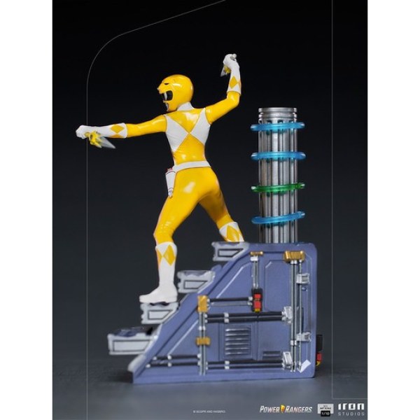 POWER RANGERS: MIGHTY MORPHIN RANGER GIALLO ART SCALE - POWER RANGERS