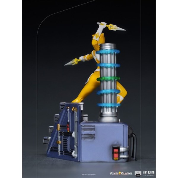 POWER RANGERS: MIGHTY MORPHIN RANGER GIALLO ART SCALE - POWER RANGERS