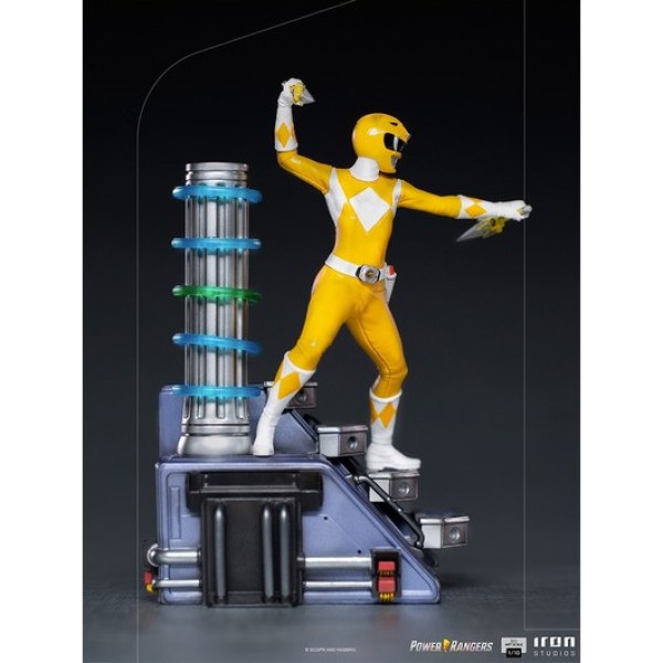 POWER RANGERS: MIGHTY MORPHIN RANGER GIALLO ART SCALE - POWER RANGERS