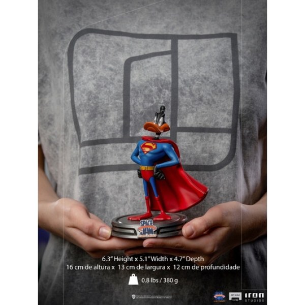 DAFFY DUCK SUPERMAN ART SCALE - SPACE JAM 2