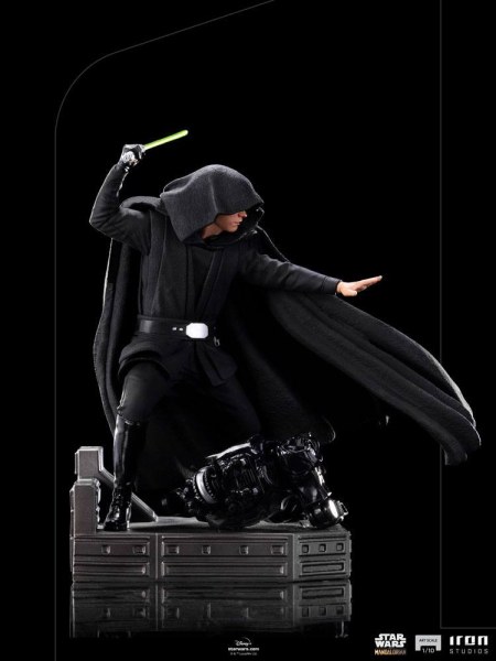 The Mandalorian Luke Skywalker versione Combattere Art Scale - Star Wars