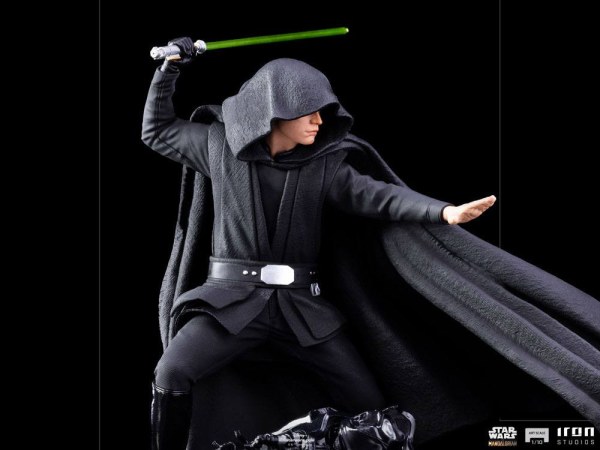 The Mandalorian Luke Skywalker versione Combattere Art Scale - Star Wars