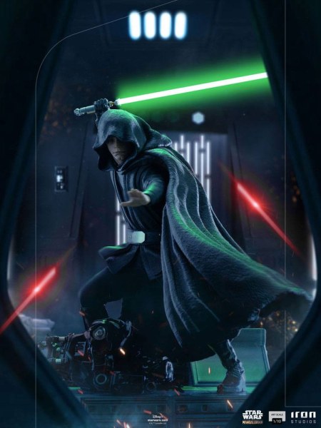 The Mandalorian Luke Skywalker versione Combattere Art Scale - Star Wars
