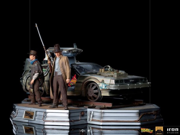 Ritorno al futuro III Art Scale Deluxe Set completo