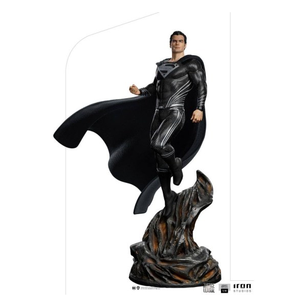 Superman Abito nero Justice League Art Scale - Dc Comics