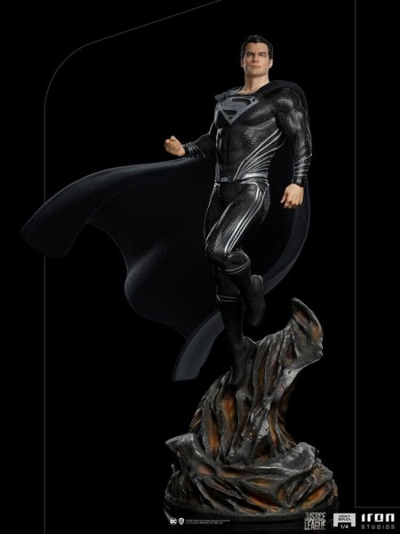 Superman Abito nero Justice League Art Scale - Dc Comics