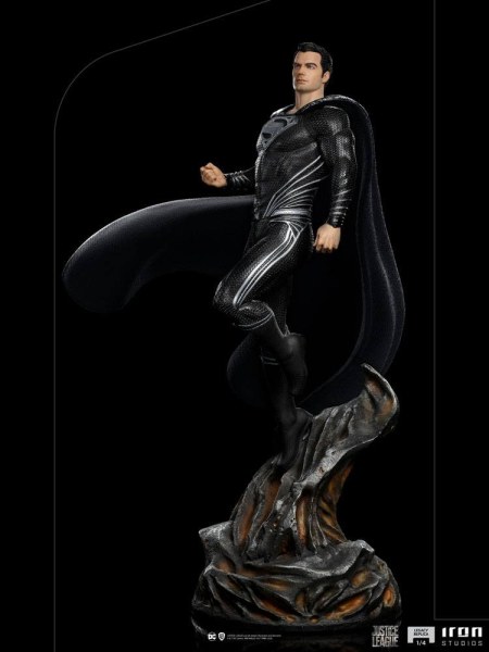 Superman Abito nero Justice League Art Scale - Dc Comics