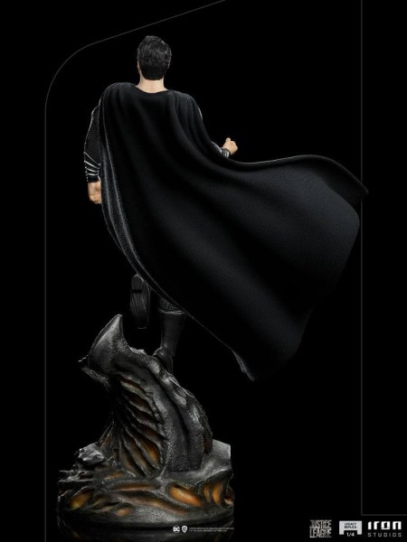 Superman Abito nero Justice League Art Scale - Dc Comics