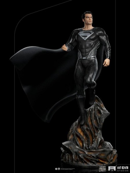 Superman Abito nero Justice League Art Scale - Dc Comics