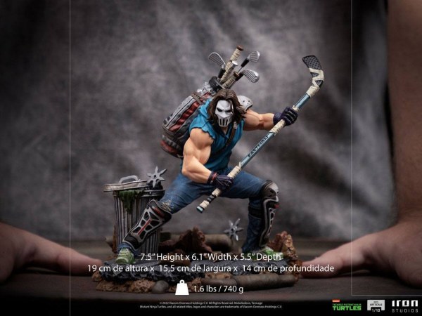 Casey Jones Art Scale - Tartarughe Ninja
