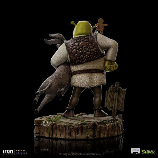Shrek, Ciuchino e L'omino di pan di zenzero Deluxe Art Scale - Dreamworks